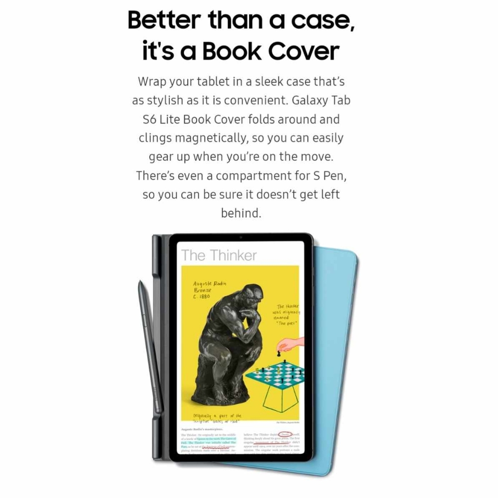 Samsung Galaxy S6 Lite Book Cover